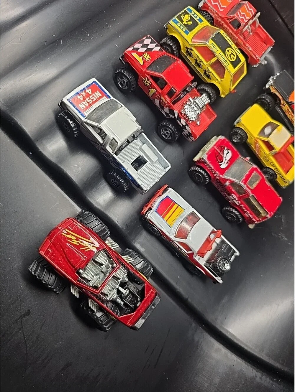 Lot Of 9 Hot Wheels/Matchbox Trucks 70s/80s
